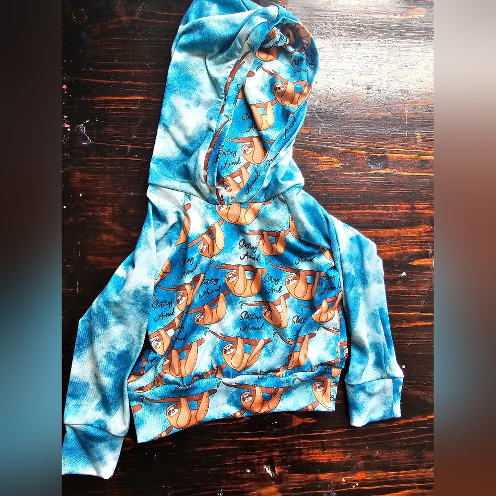 Small shop baby sloths hoodie